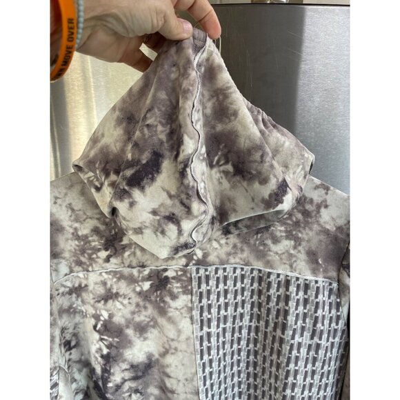 LOGO Lounge Womens Hooded Jacket 1X‎ Tie-Dye Style With Zipper Closure - Picture 10 of 16